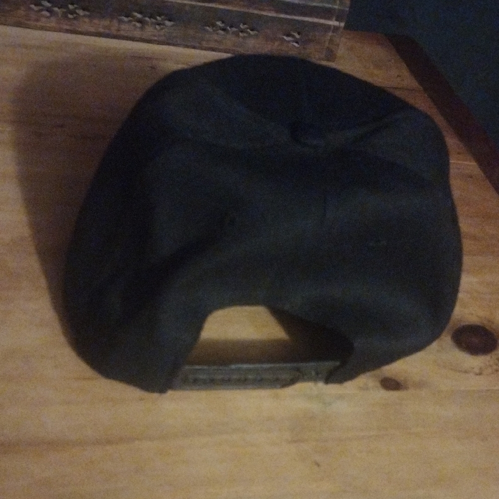Black Cap with Skeleton Hand Design - Picture 8 of 8